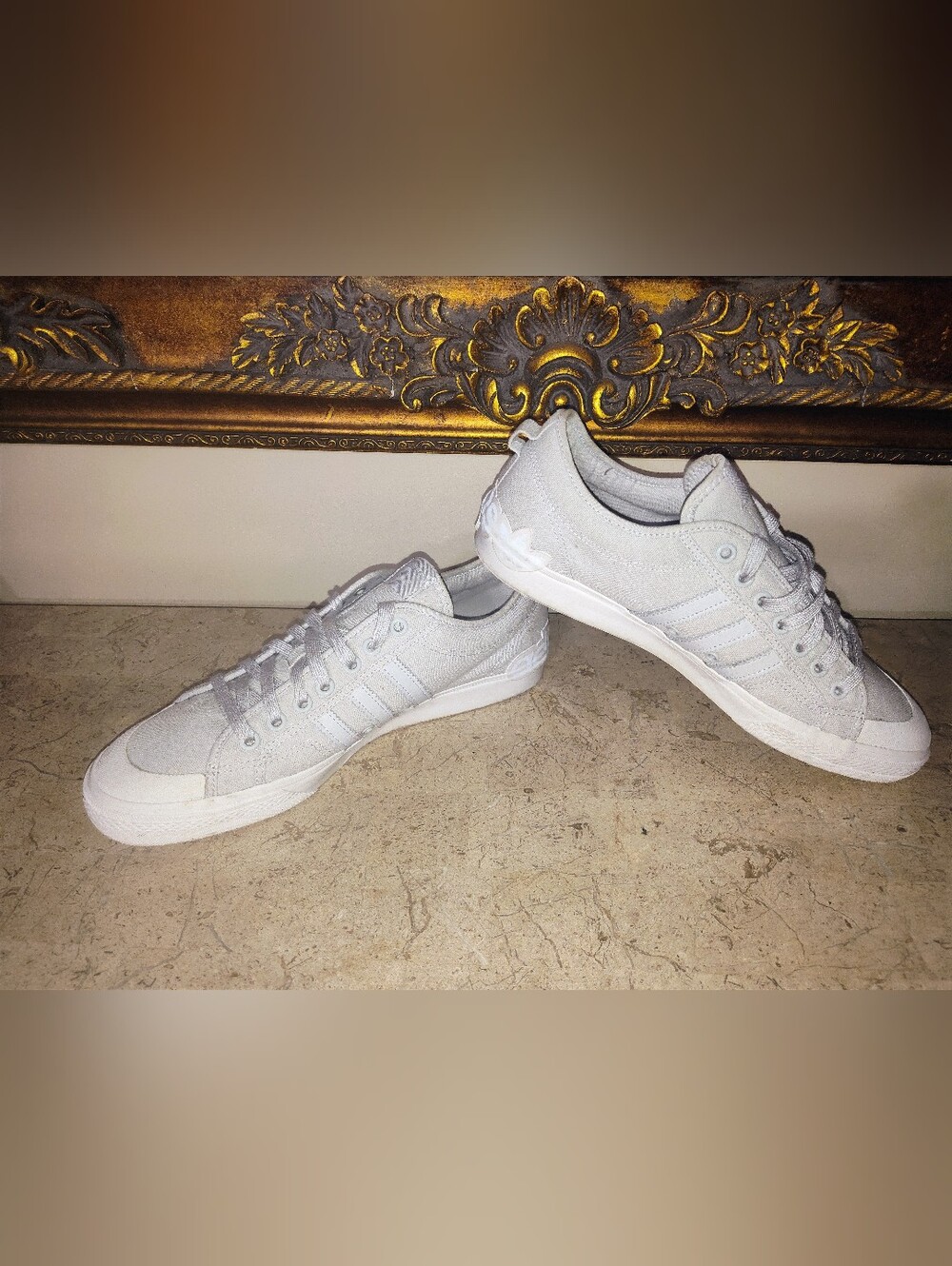 Adidas Originals Nizza 80's White Low- Cut JCasual Sneakers